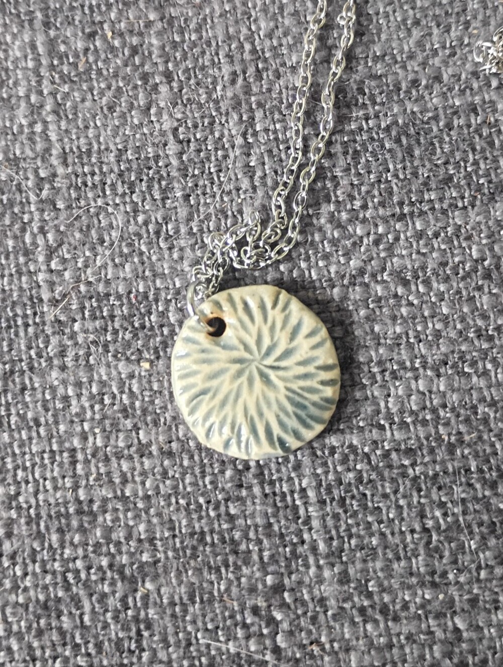 Handmade Ceramic Pendant